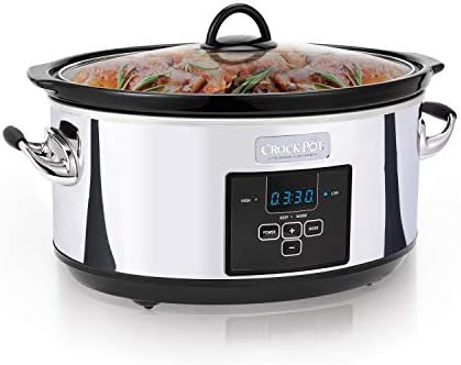 7 Quart Programmable Slow Cooker – Polished Platinum - Curated Catalog A7
