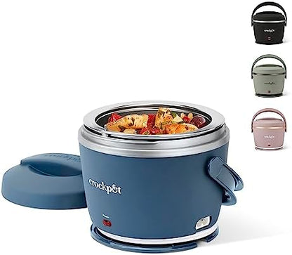 Electric Lunch Box Food Warmer 20oz – Faded Blue - Curated Catalog I4