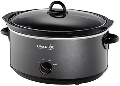 7 Quart Slow Cooker – Charcoal - Curated Catalog N3
