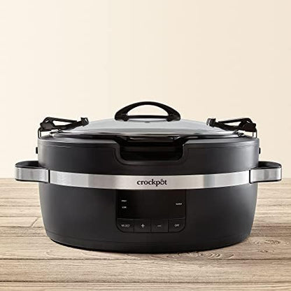 Thermoshield 6 Quart Slow Cooker with Carry Handles - Curated Catalog U3