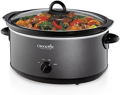 7 Quart Slow Cooker – Charcoal - Curated Catalog N3