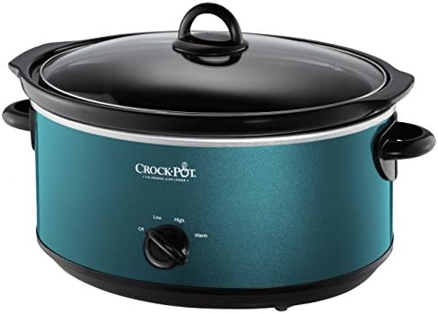 7 Quart Manual Slow Cooker – Turquoise - Curated Catalog J9
