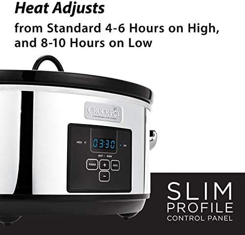 7 Quart Programmable Slow Cooker – Polished Platinum - Curated Catalog A7