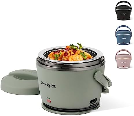 Portable Electric Lunch Box Food Warmer – Green - Curated Catalog Z5