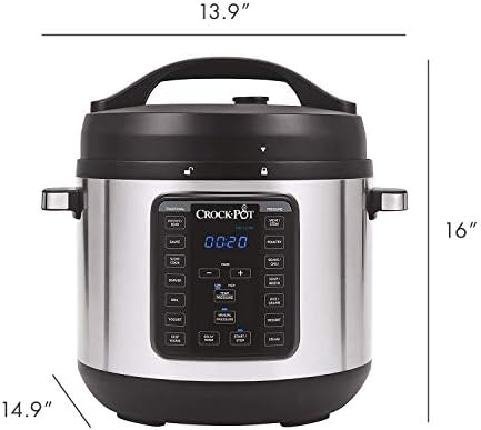 8 Quart Express Crock Multi-Use Pressure Cooker - Curated Catalog E2