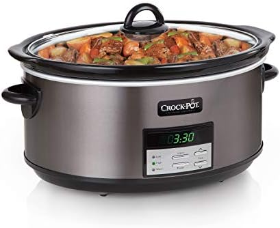 8 Quart Programmable Slow Cooker with Auto Warm - Curated Catalog Z6