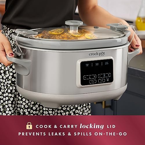 7 Quart Programmable Cook & Carry Slow Cooker - Curated Catalog R0
