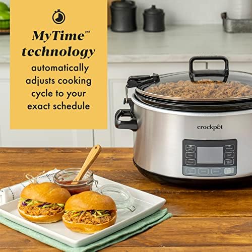 7 Quart Portable Programmable Slow Cooker with Timer - Curated Catalog Q8