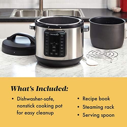8 Quart Express Crock Multi-Use Pressure Cooker - Curated Catalog E2