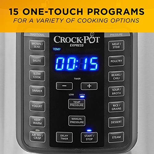 Express Crisp 8 Quart 10-in-1 Pressure Cooker - Curated Catalog W6