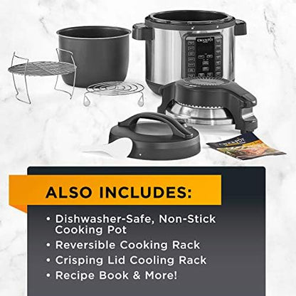 Express Crisp 8 Quart 10-in-1 Pressure Cooker - Curated Catalog W6