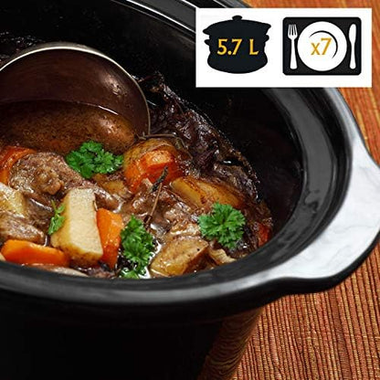 Cook & Carry 6 Quart Portable Slow Cooker - Curated Catalog N1