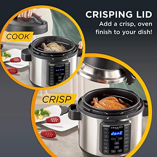 Express Crisp 8 Quart 10-in-1 Pressure Cooker - Curated Catalog W6