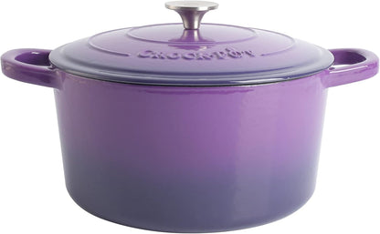 3 Quart Enameled Cast Iron Dutch Oven – Aqua - Curated Catalog X4