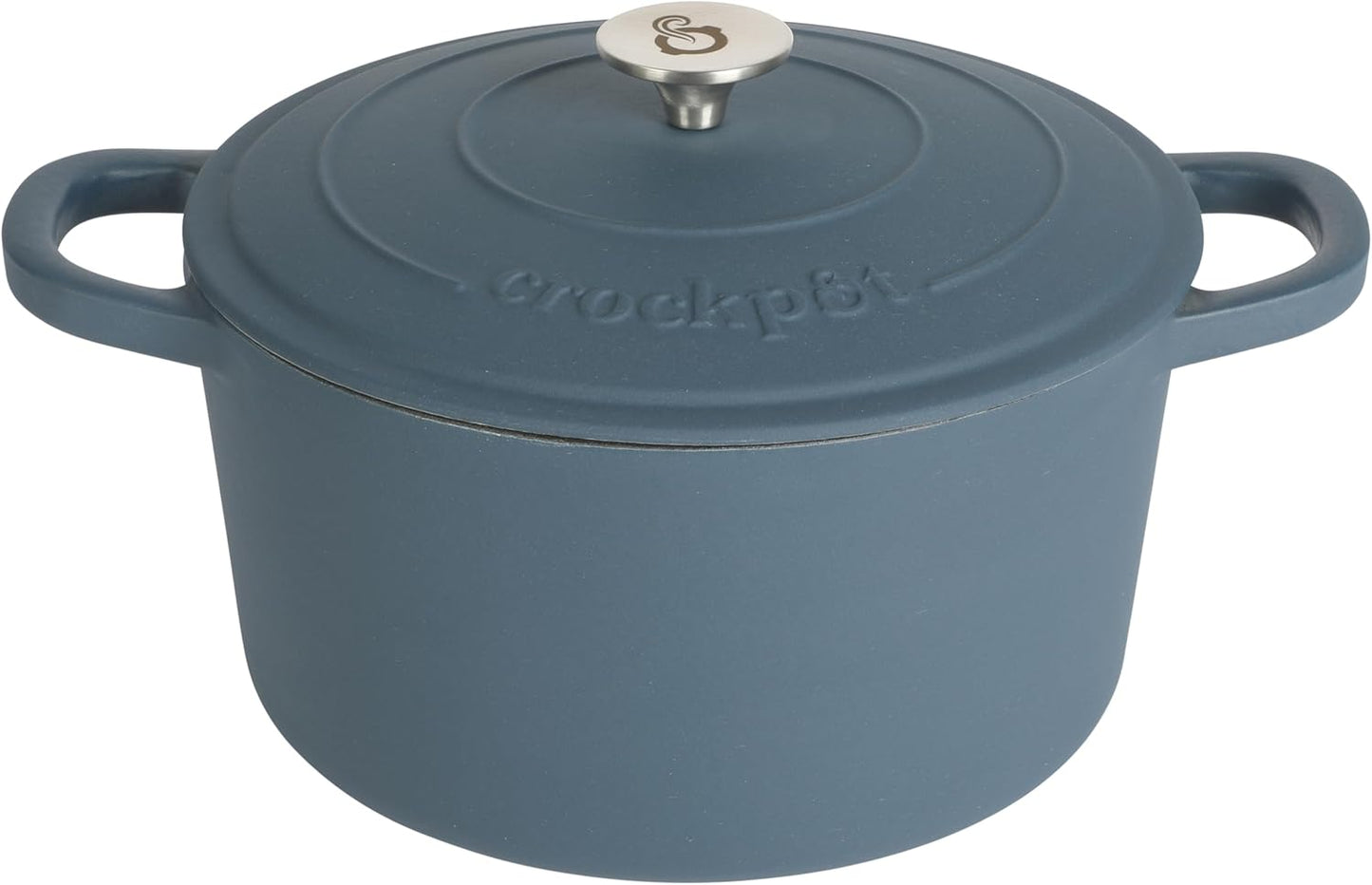 3 Quart Enameled Cast Iron Dutch Oven – Aqua - Curated Catalog X4