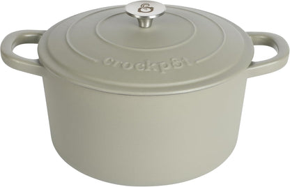 3 Quart Enameled Cast Iron Dutch Oven – Aqua - Curated Catalog X4