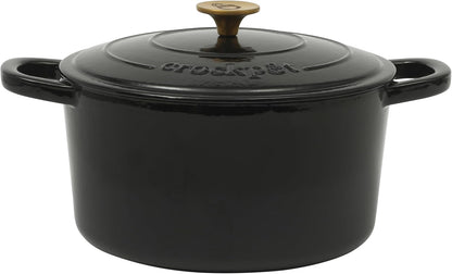 3 Quart Enameled Cast Iron Dutch Oven – Aqua - Curated Catalog X4