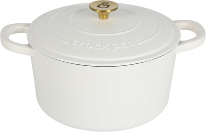 3 Quart Enameled Cast Iron Dutch Oven – Aqua - Curated Catalog X4