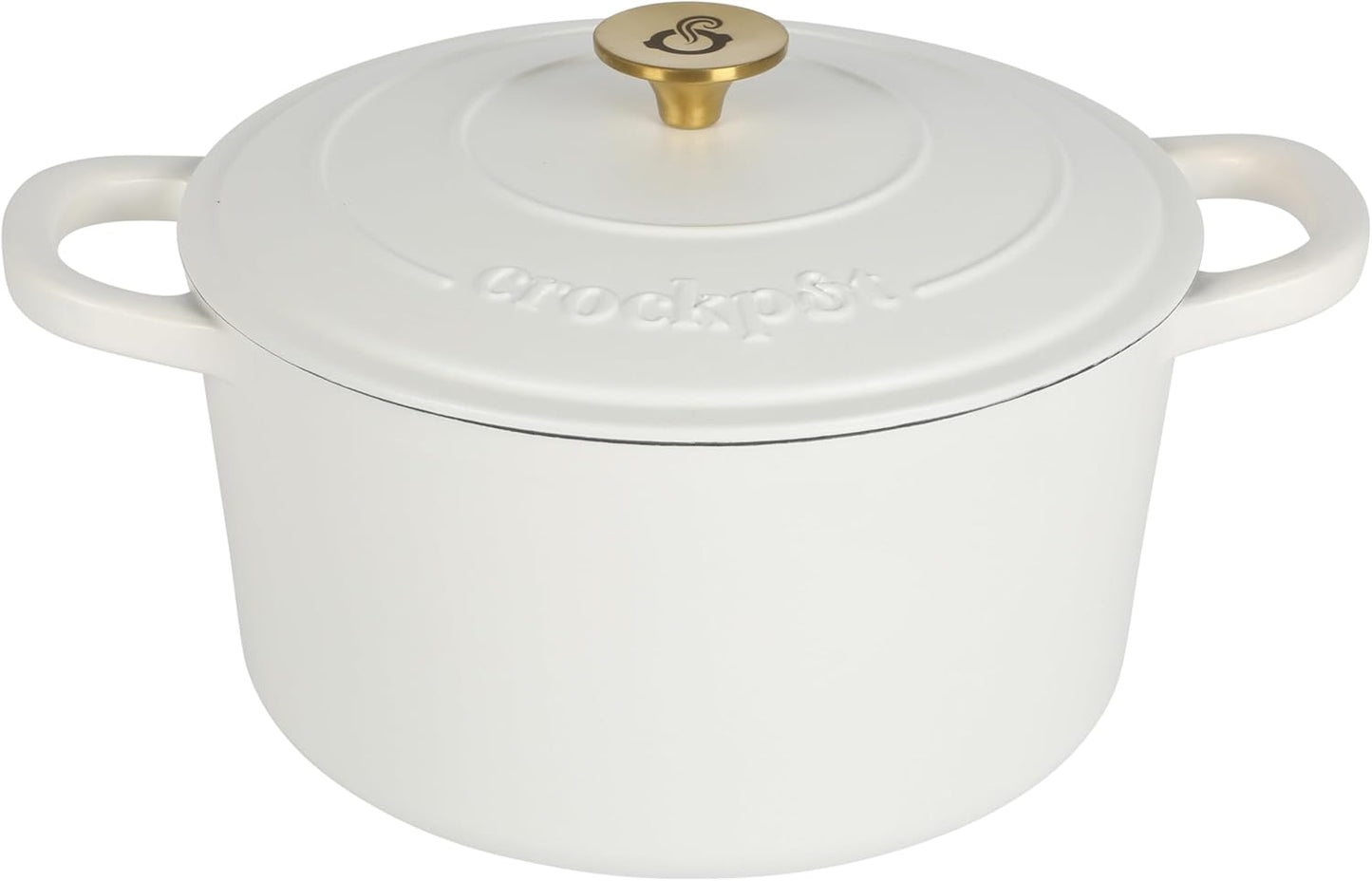 3 Quart Enameled Cast Iron Dutch Oven – Aqua - Curated Catalog V9