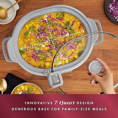 7 Quart Programmable Cook & Carry Slow Cooker - Curated Catalog R0