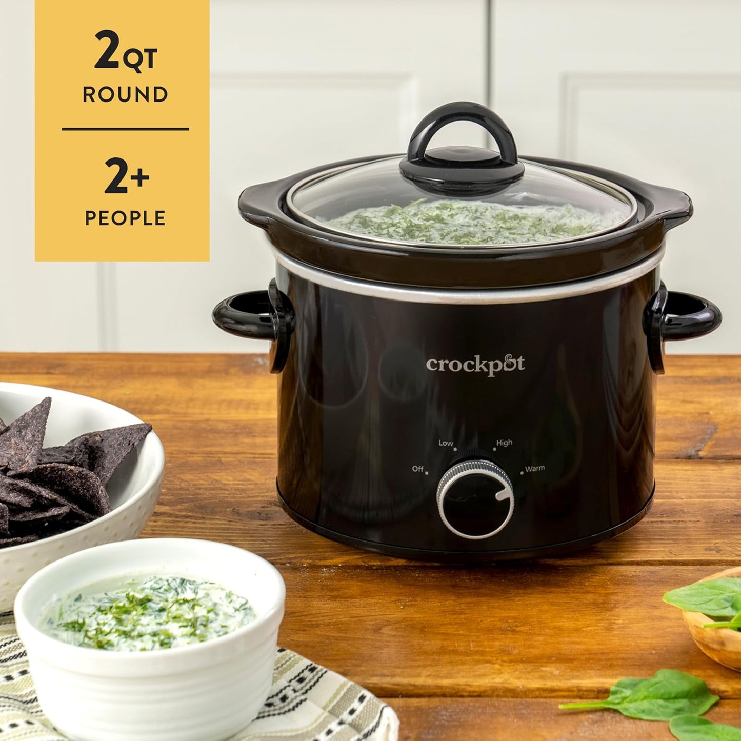 2 Quart Mini Slow Cooker – Classic Compact Cooker - Curated Catalog A4